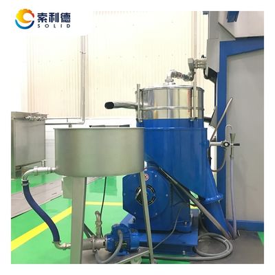 Centrifuge voor de zuivering van maagdelijke olijfolie Extra maagdelijke olijfolie Verticale schijfseparator