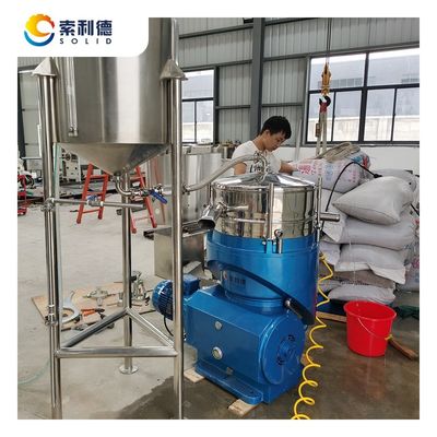 Centrifuge voor de zuivering van maagdelijke olijfolie Extra maagdelijke olijfolie Verticale schijfseparator