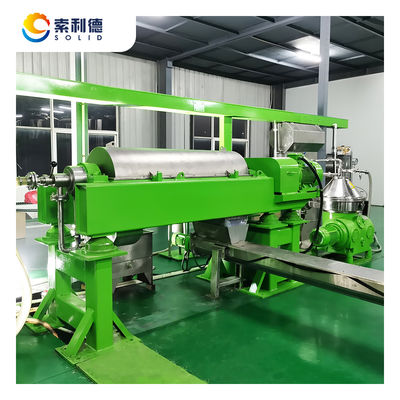 Koud-warmpersmachine Hoog snelheids industriële centrifuge decanter voor avocado-olie
