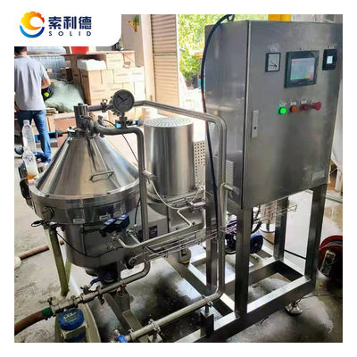JNPJ-500 Goedgekeurde Craft Beer Yeast Separator Disc Stack Centrifuge voor Wort Clarification