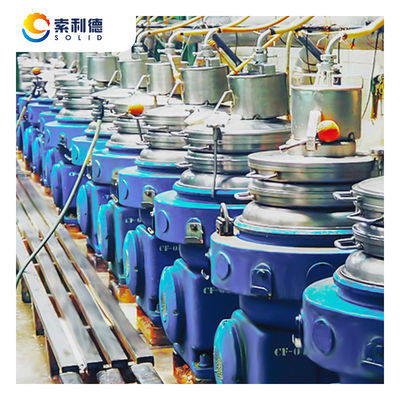 Landbouw Centrifugeermachine Hoog snelheidsmelkroomcentrifuge Olie raffinage schijf scheider