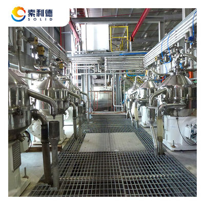Centrifugeerbare lanolinemachine met een capaciteit van 400 l/u met frequentiestart en automatische ontlading