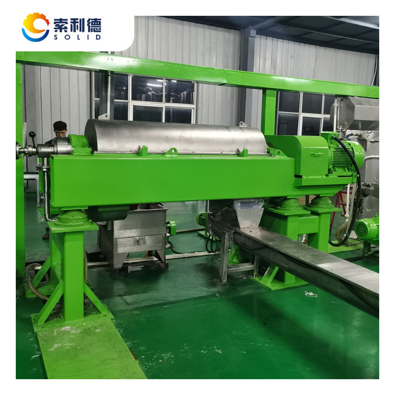 Hoog olieopbrengst 13,5% EVOO-1500 1-2T/H extractor voor het extraheren van olijfolie